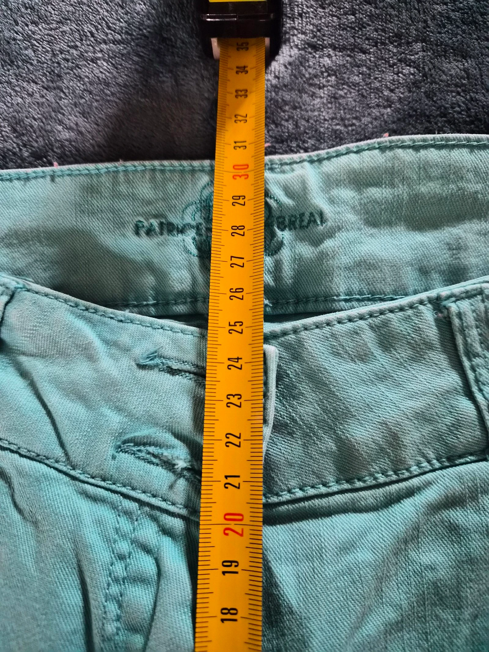 Short turquoise Patrice Bréal taille 42/XL – photo 9